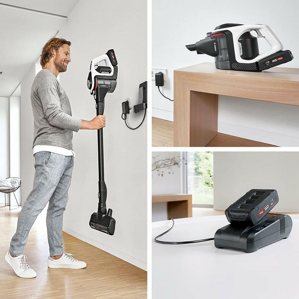 Bosch Unlimited 8 BSS8224 - Powerful cordless vacuum cleaner with